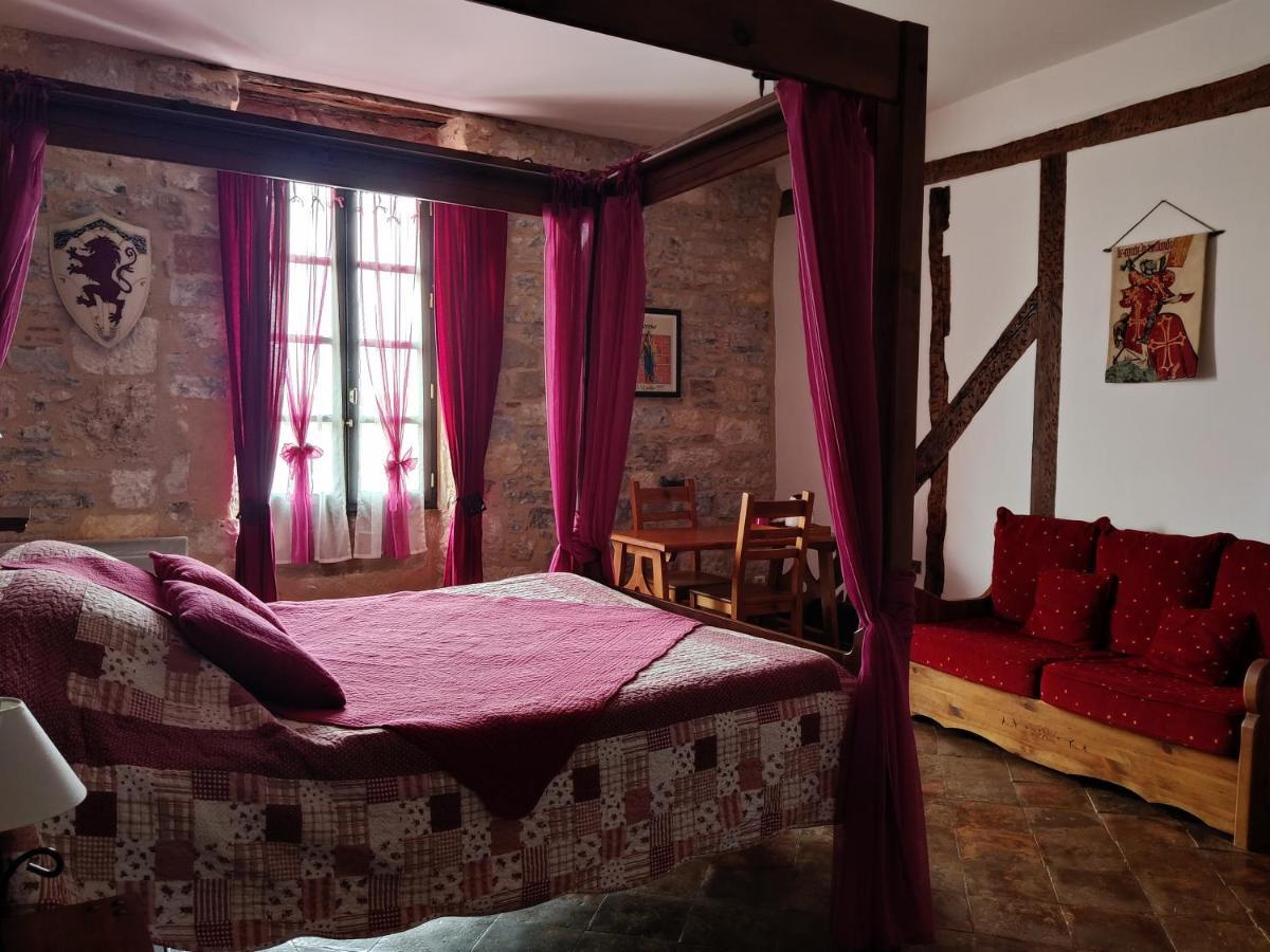 Chambres D'Hotes L'Escuelle Des Chevaliers Cordes Sur Ciel Exteriör bild