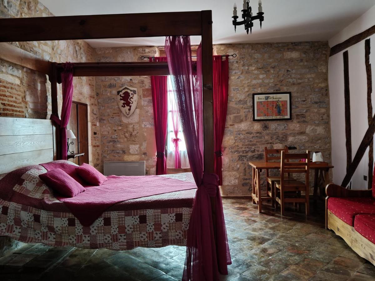 Chambres D'Hotes L'Escuelle Des Chevaliers Cordes Sur Ciel Exteriör bild