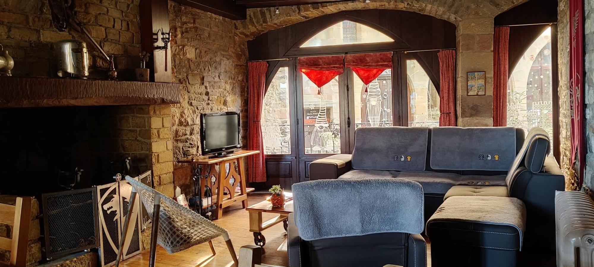 Chambres D'Hotes L'Escuelle Des Chevaliers Cordes Sur Ciel Exteriör bild