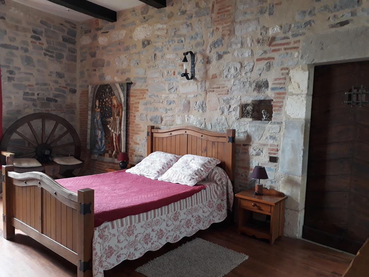 Chambres D'Hotes L'Escuelle Des Chevaliers Cordes Sur Ciel Exteriör bild