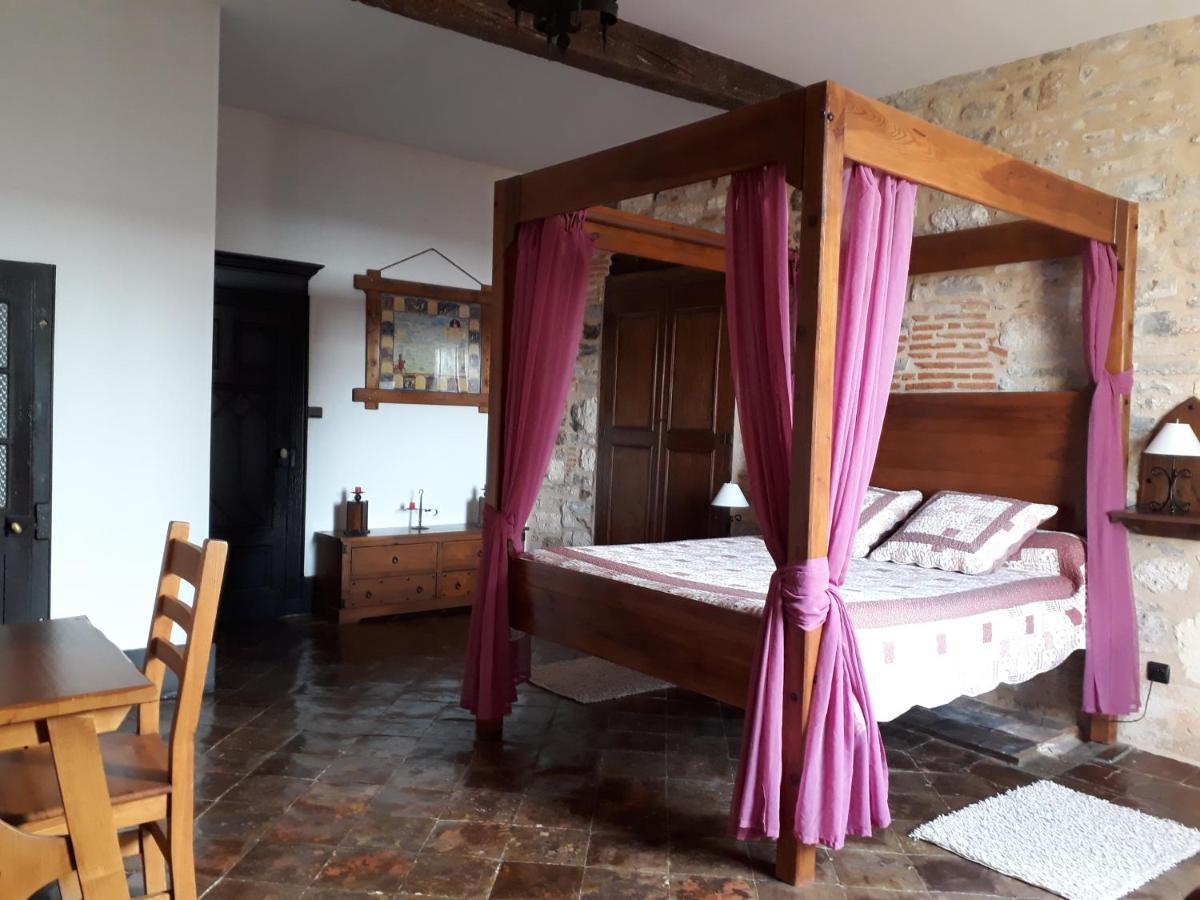 Chambres D'Hotes L'Escuelle Des Chevaliers Cordes Sur Ciel Exteriör bild
